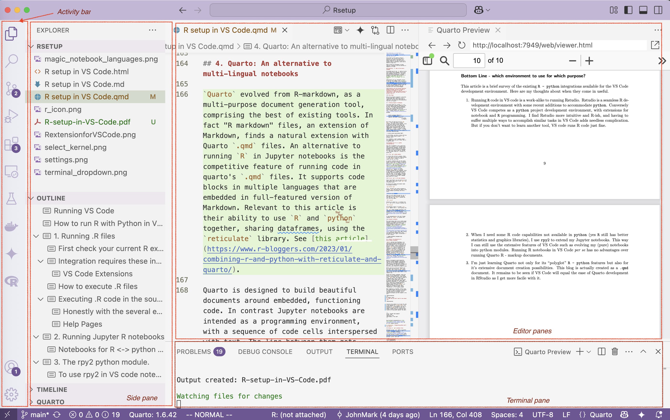 VS code screen caoture